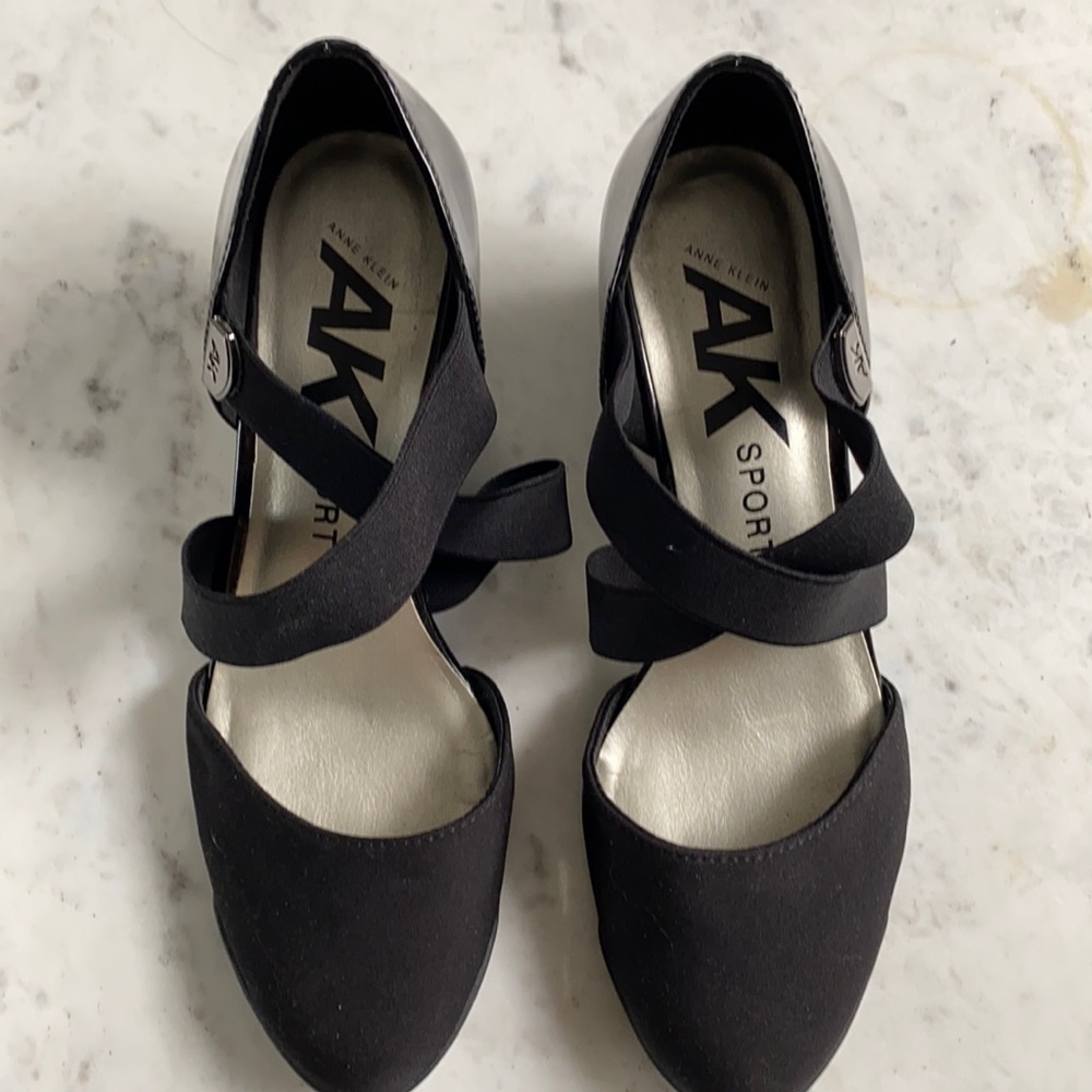 Anne Klein Sport Tara Strap D’orsay Wedge